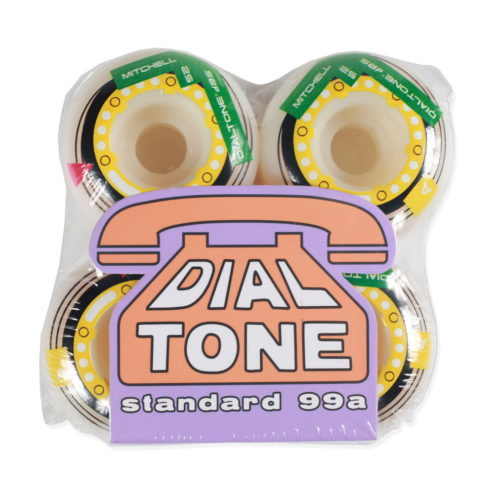 Dial Tone Wheel Co. MITCHELL MEMOREX STANDARD 99A 52MM WHEELS Package