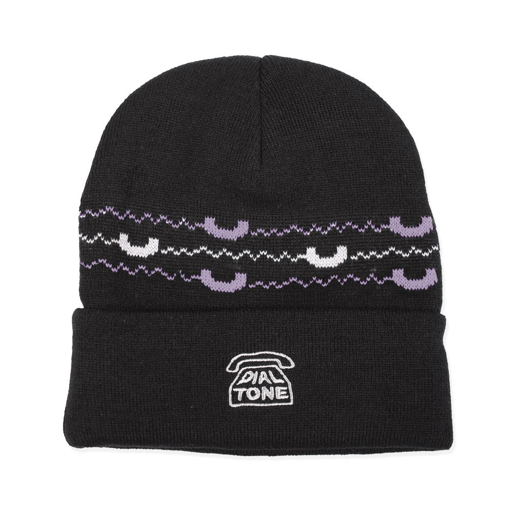 Dial Tone Wheel Co HOTLINE Beanie Black