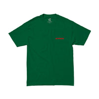 Evisen Skateboards WAX ON KID TEE FOREST GREEN Front