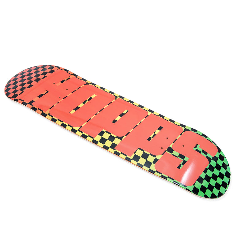 Hopps Skateboards BIG HOPPS CHECKERED FADE DECK Side