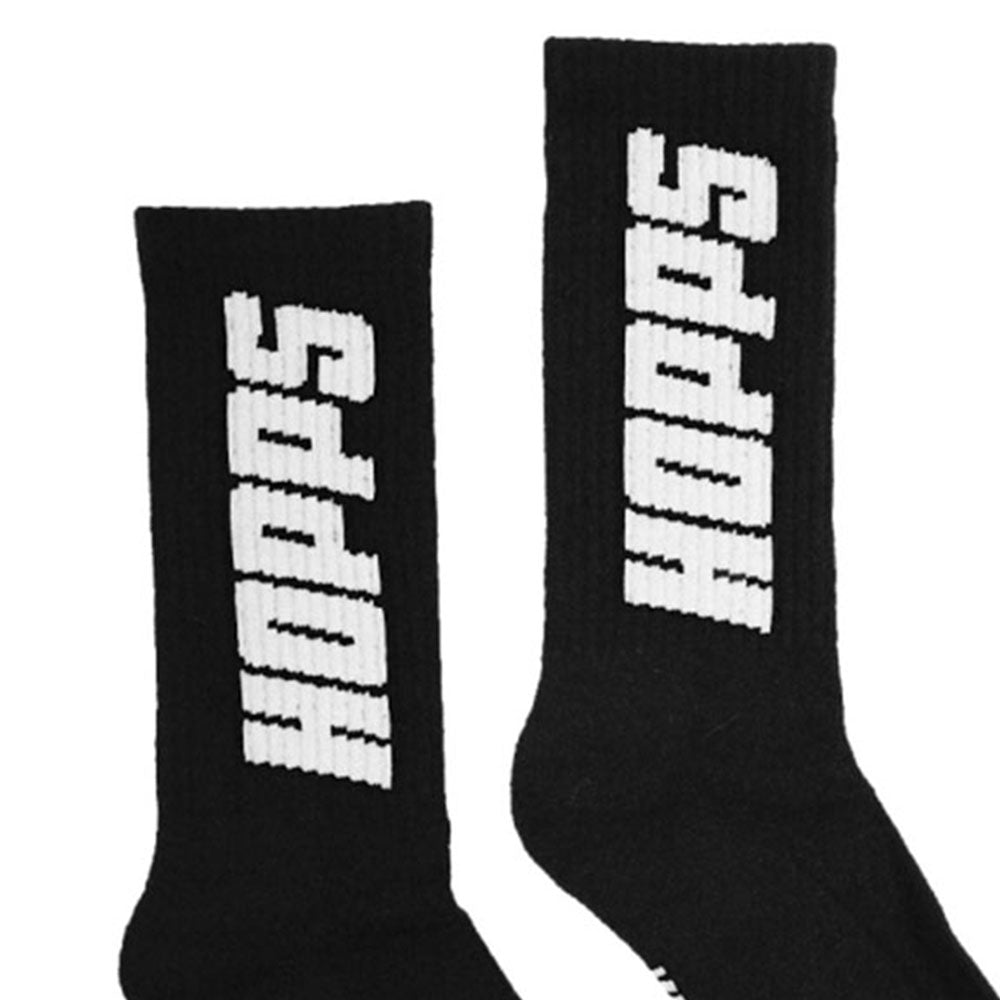 Hopps Skateboards Big Hopps Socks Black/White Detail
