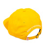 Hopps Skateboards Lion Embroidered Nylon Strapback Hat Yellow Back