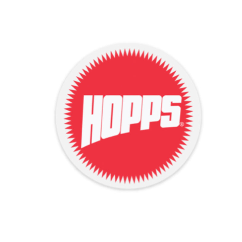HOPPS Skateboards Sun Logo Sticker Pack