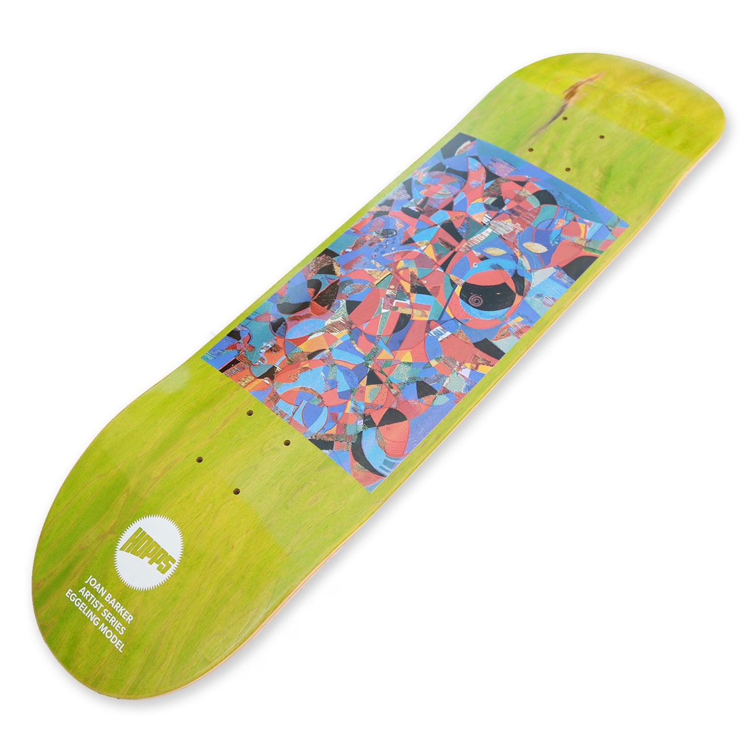 Hopps Skateboards Barker Abstract Series Skateboard Deck