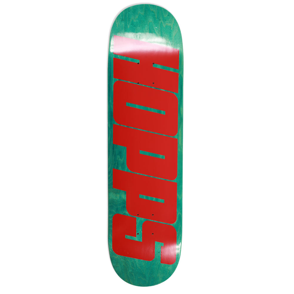 Hopps Skateboards BIGHOPPS Red Woodgrain Deck