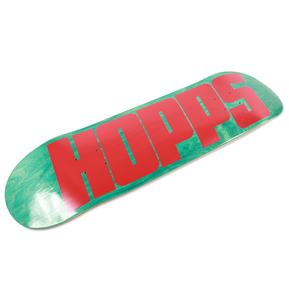 Hopps Skateboards BIGHOPPS Red Woodgrain Deck
