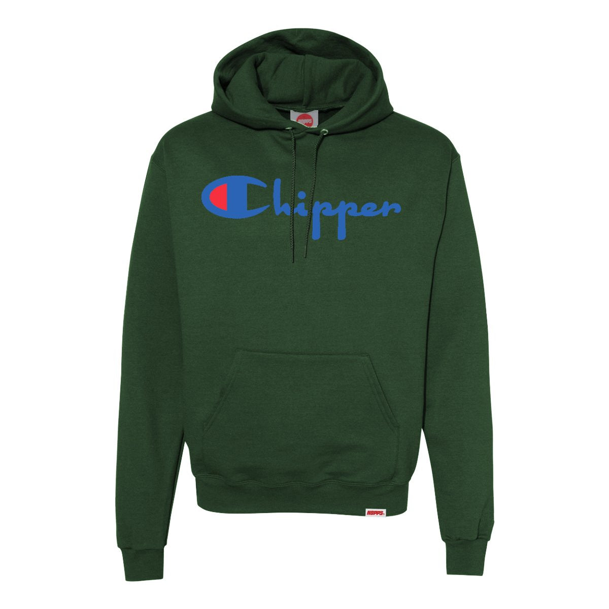 Hopps Skateboards Chipper Hoodie Green