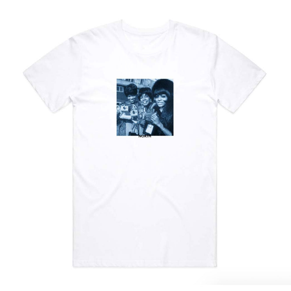 North Mag The Supremes Polaroid T-Shirt White