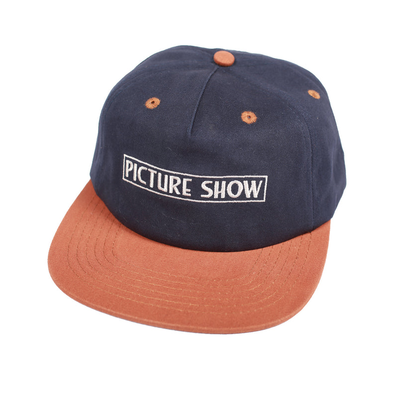 Picture Show VHS Strapback Hat Slate/Coffee