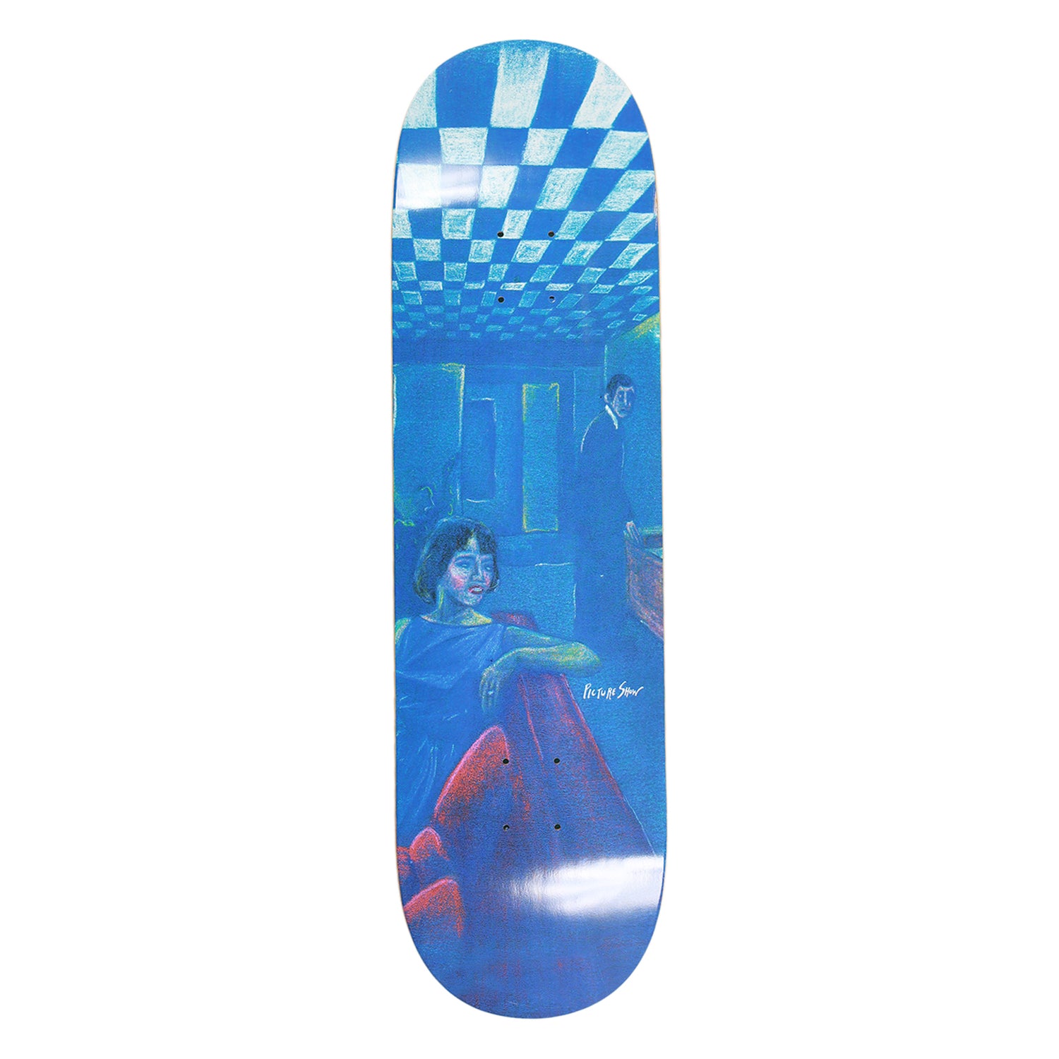Picture Show Blue Lodge Skateboard Deck
