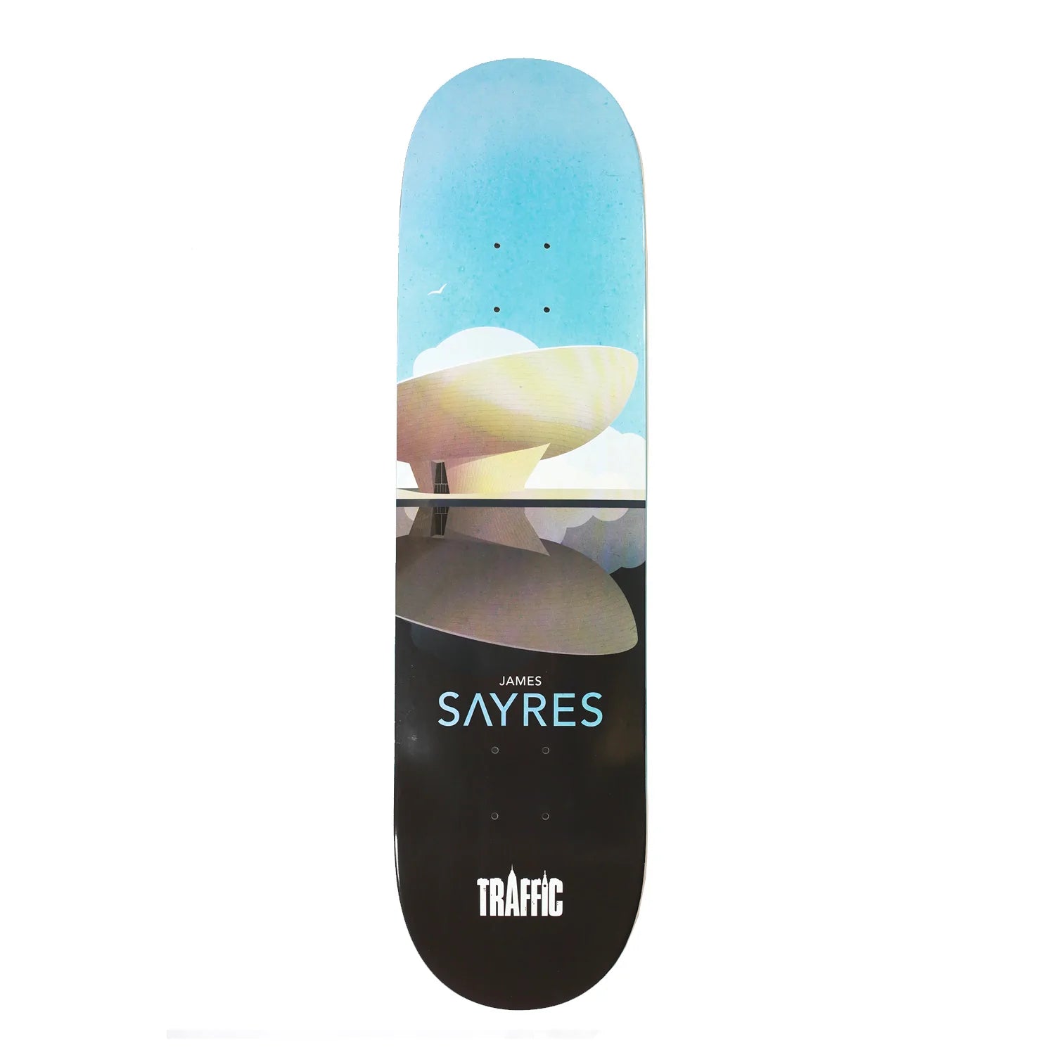 Traffic Skateboards James Sayres Cloud City Skateboard Deck