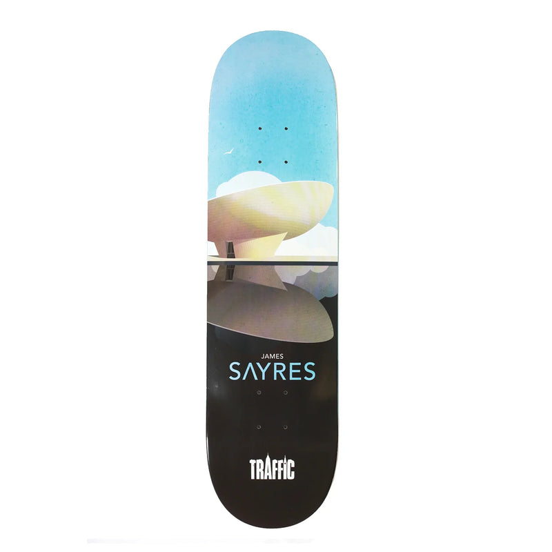 Traffic Skateboards James Sayres Cloud City Skateboard Deck