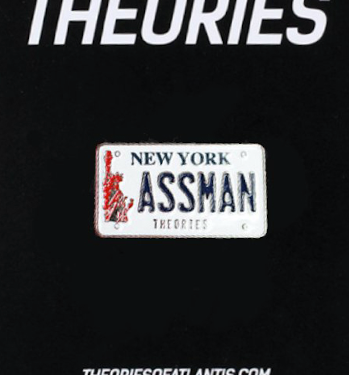 Theories Assman Enamel Pin