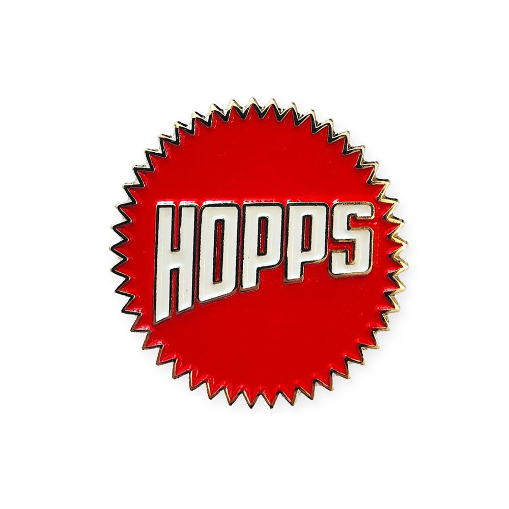 Hopps Sun Logo Enamel Pin