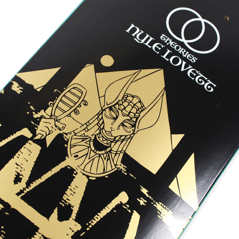 Theories BASTET Nyle Lovett Pro Skateboard Deck DETAIL