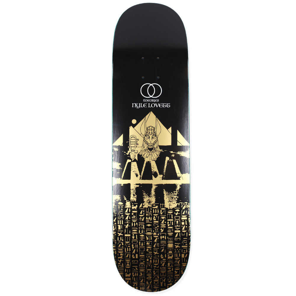 Theories BASTET Nyle Lovett Pro Skateboard Deck Front