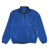 THEORIES CATSKILLS FLEECE PULLOVER BLUE FRONT