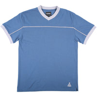 Theories Football Tee Blue  Front
