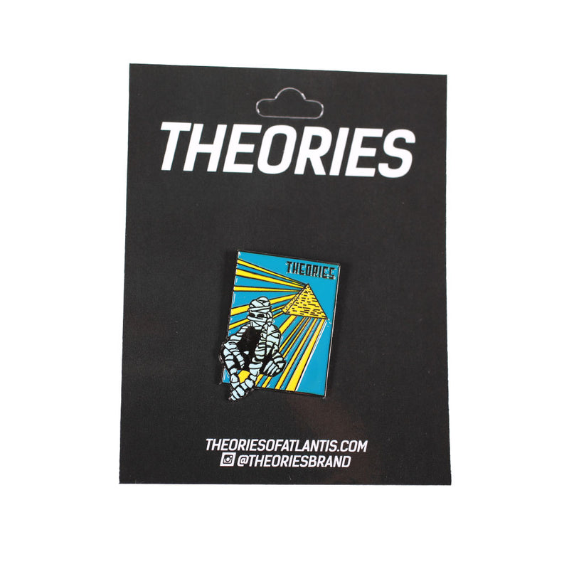 Theories Mumsley Enamel Pin Packaging