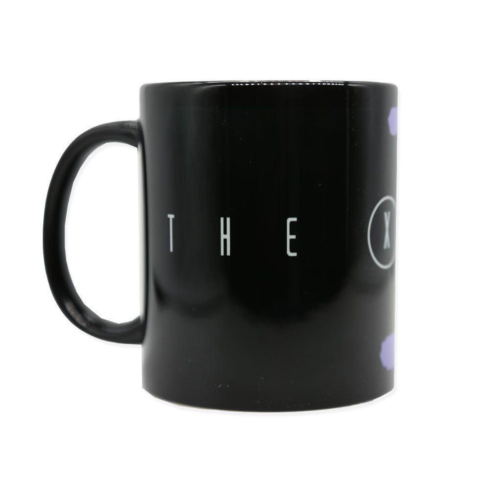 Theories Paranormal Black Coffee Mug Front