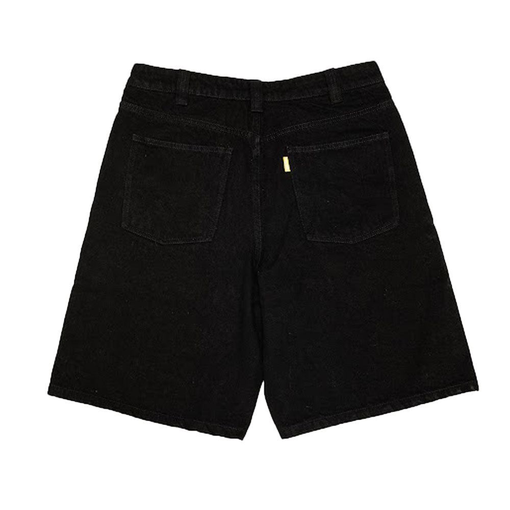 THEORIES PLAZA SHORTS BLACK BACK