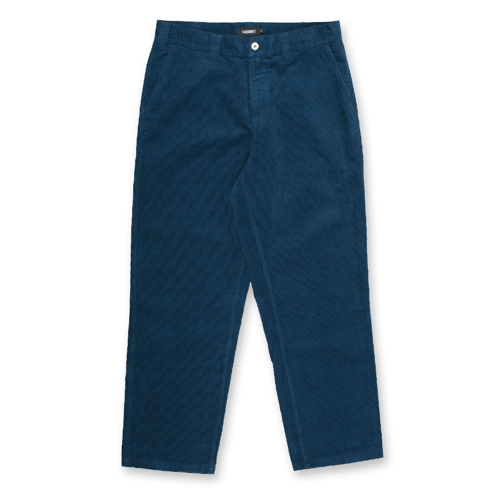 Theories Stamp Corduroy Pants Navy Front