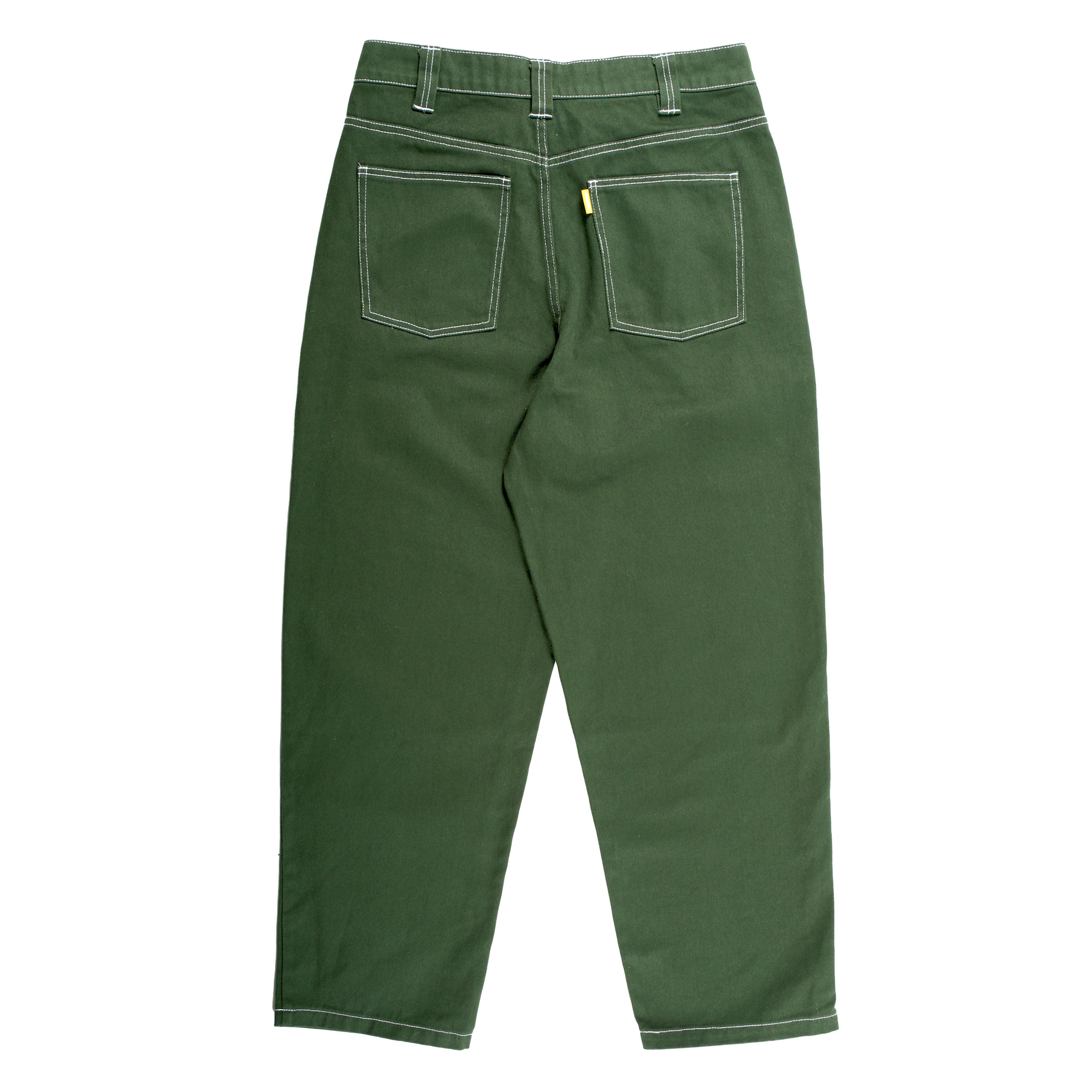 Straight Linen Pants - PUGLIA wide legs and elastic waistband