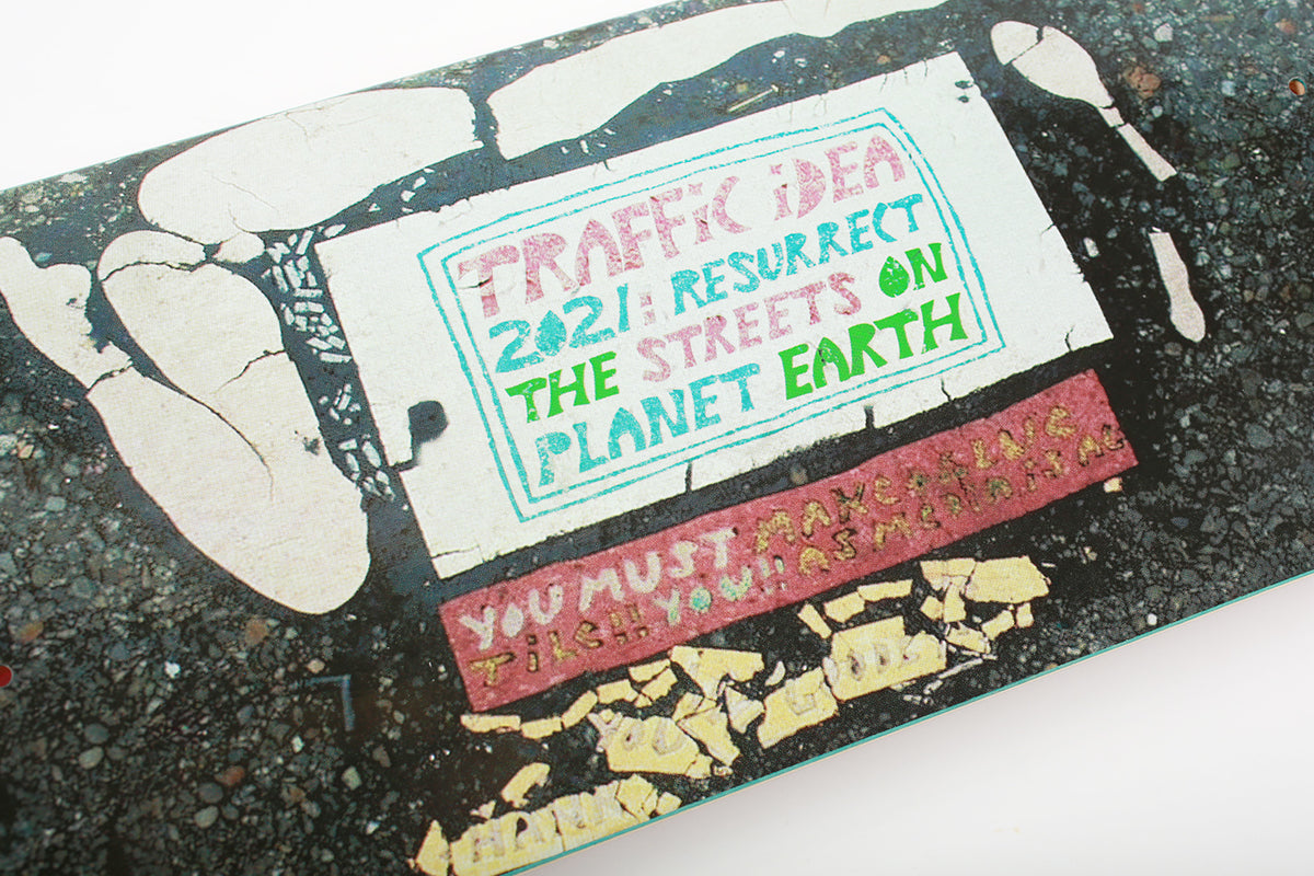 Traffic Skateboards Toynbee Skateboard Deck detail