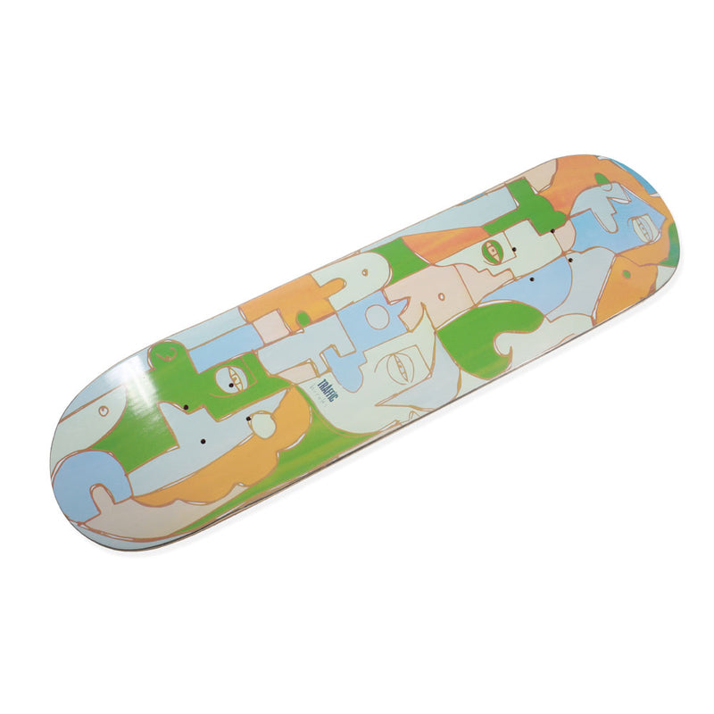 Traffic Skateboards Hiroki Faces Skateboard Deck