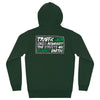 Traffic Skateboards Toynbee Hoodie Forest Green