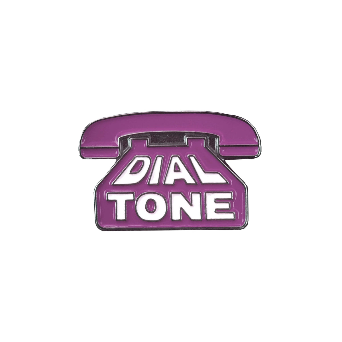 Dial Tone Wheel Co. OG Logo Enamel Pin Lavender